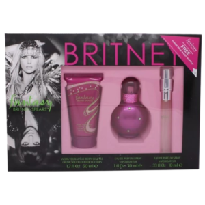 Britney Spears Fantasy Gift Set EDP Spray 30ml + Body Souffle 50ml + EDP Spray 10ml